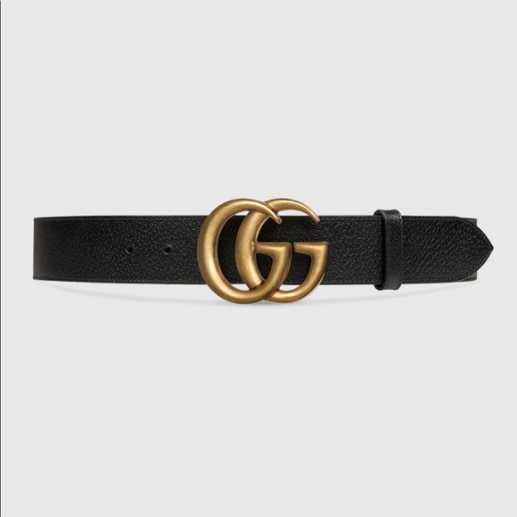 Gucci Accessories - Gucci Wide Leather belt with Double G buckle